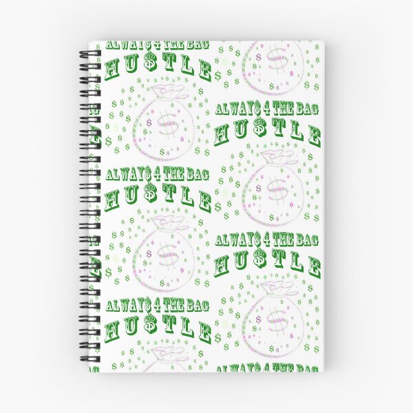 Item preview, Hustle with Green and Pink Money Bag  designed and sold by teebrandz.