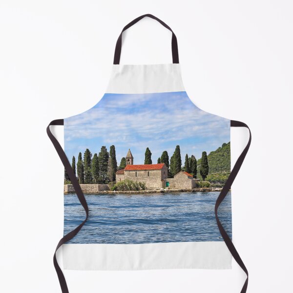 Item preview, Saint George monastery, Perast Bay of Kotor, Montenegro designed and sold by goceris.