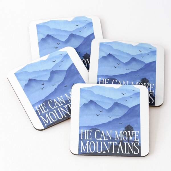Item preview, He Can Move Mountains God Design for Men and Women, Christian Scripture Item, Jesus Gift, Christian Product, Bible Verse Inspiration designed and sold by InHisImageGifts.