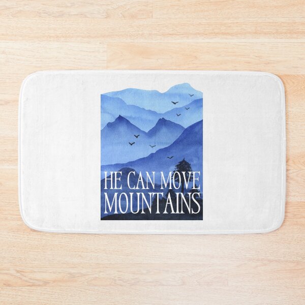 Item preview, He Can Move Mountains God Design for Men and Women, Christian Scripture Item, Jesus Gift, Christian Product, Bible Verse Inspiration designed and sold by InHisImageGifts.