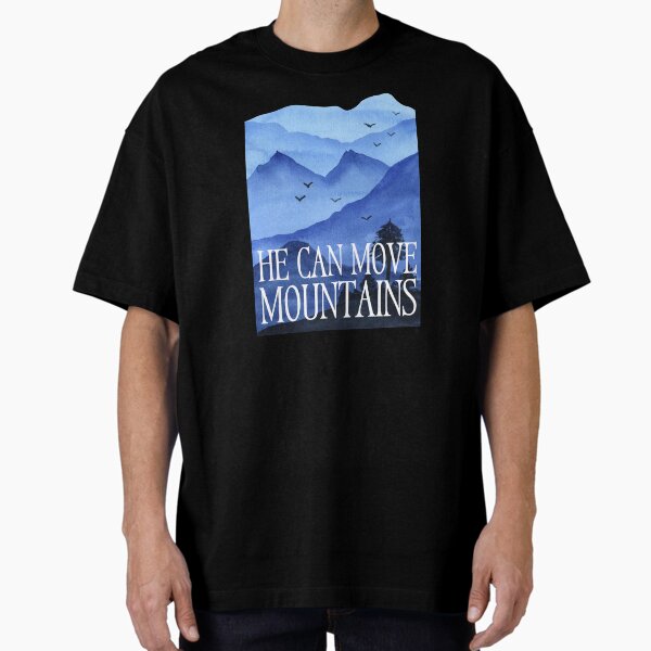 Item preview, He Can Move Mountains God Design for Men and Women, Christian Scripture Item, Jesus Gift, Christian Product, Bible Verse Inspiration designed and sold by InHisImageGifts.