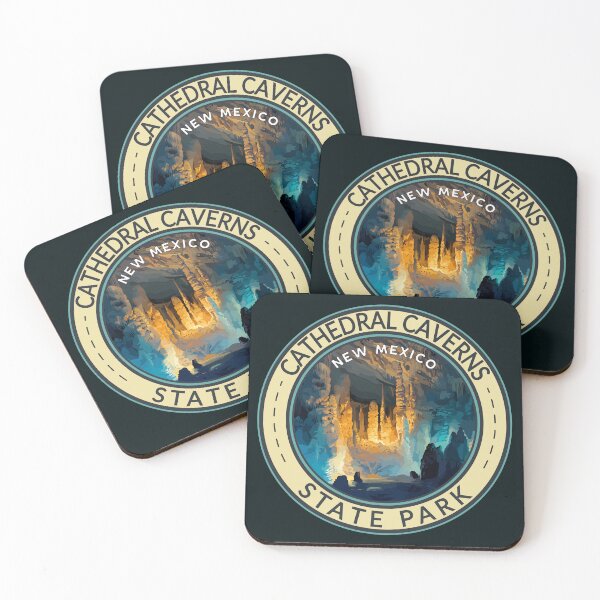Item preview, Cathedral Caverns State Park Alabama Illustration Travel Art Badge designed and sold by KrisSidDesigns.