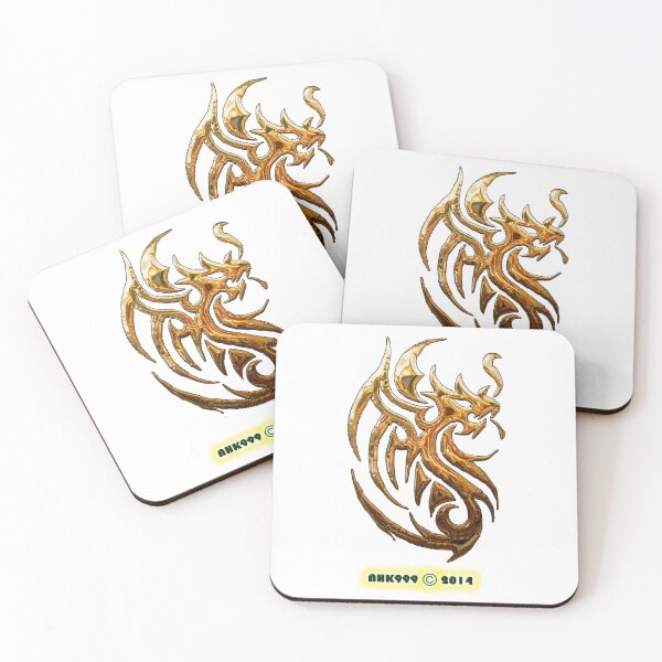 Item preview, Golden Tribal Dragon  designed and sold by nhk999.