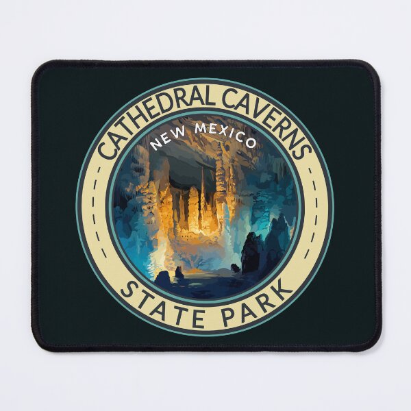 Item preview, Cathedral Caverns State Park Alabama Illustration Travel Art Badge designed and sold by KrisSidDesigns.