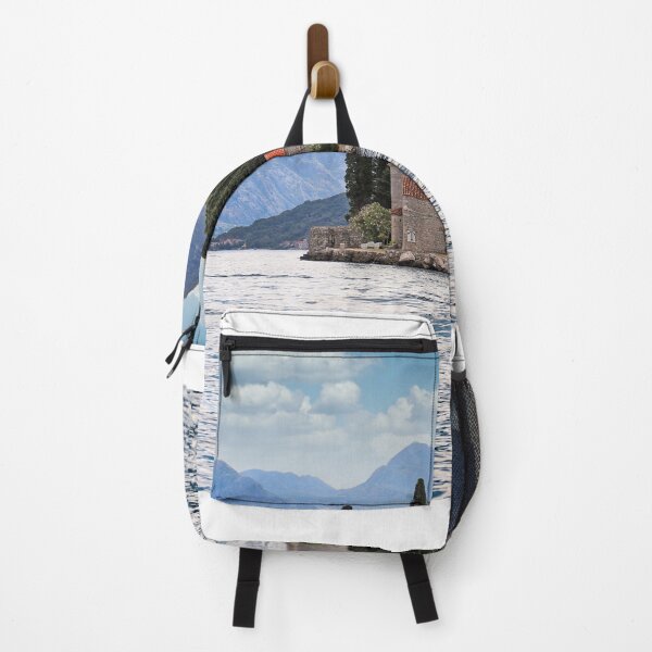 Item preview, Saint George monastery, Perast Bay of Kotor, Montenegro,summer season designed and sold by goceris.