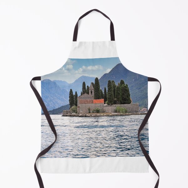 Item preview, Saint George monastery, Perast Bay of Kotor, Montenegro,summer season designed and sold by goceris.