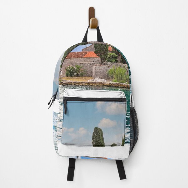 Item preview, Saint George monastery and old town Perast, Bay of Kotor, Montenegro designed and sold by goceris.
