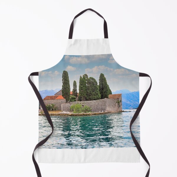 Item preview, Saint George monastery and old town Perast, Bay of Kotor, Montenegro designed and sold by goceris.