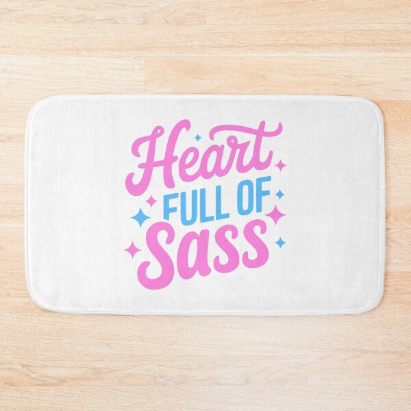 Item preview, Heart Full Of Sass! Pink Sassy designed and sold by PMCreative.
