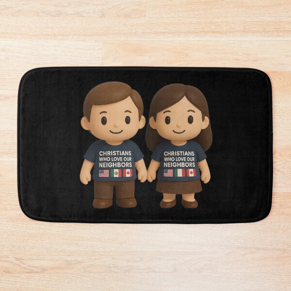 Item preview, "Christians Who Love Our Neighbors" - Chibi Duo designed and sold by MySheetMusicArt.