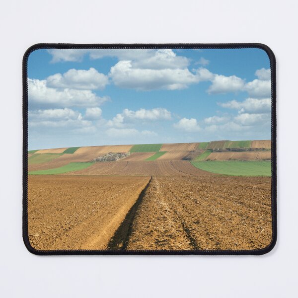 Item preview, Plowed fields landscape, agriculture,Voivodina, Serbia designed and sold by goceris.