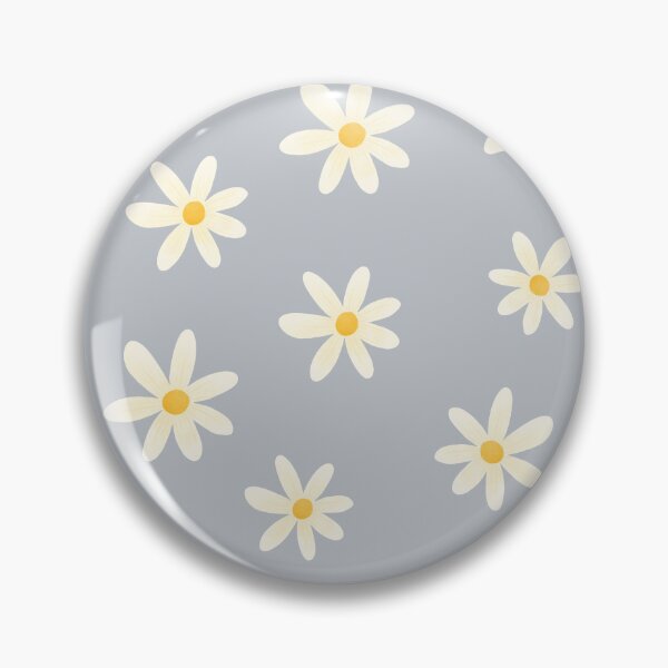Item preview, Daisies (gray) designed and sold by Studio Vickn.