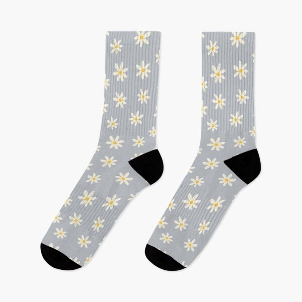 Item preview, Daisies (gray) designed and sold by Studio Vickn.
