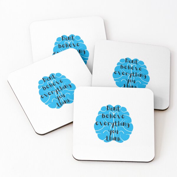 Item preview, Dont believe everything you think! design designed and sold by Naquo.