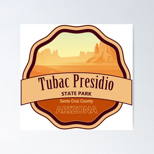 Item preview, Tubac Presidio State Park Santa Cruz County designed and sold by Wanderful-roads.