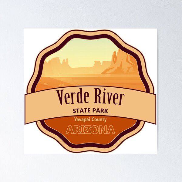 Item preview, Verde River Greenway State Park Yavapai County designed and sold by Wanderful-roads.