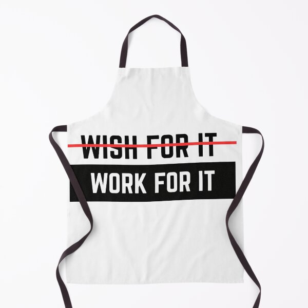 Item preview, Work for It! motivational design designed and sold by Naquo.
