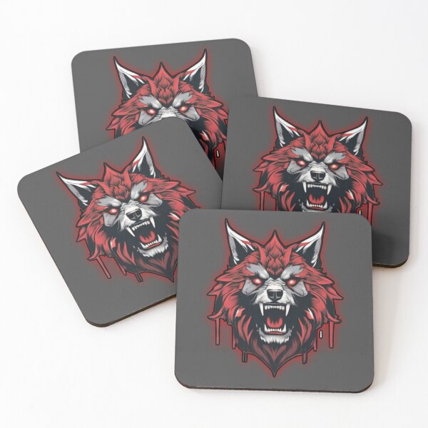 Item preview, Red Wolf Beast designed and sold by RadManDesigns.