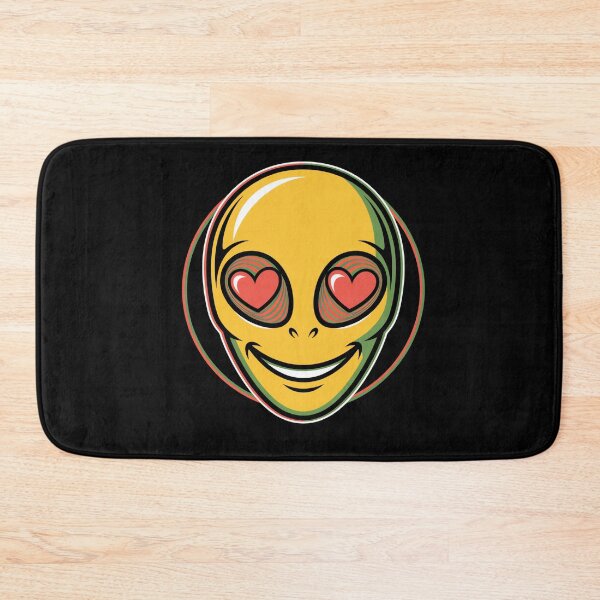 Item preview, Psychedelic Alien Face Raver designed and sold by MooonTees.