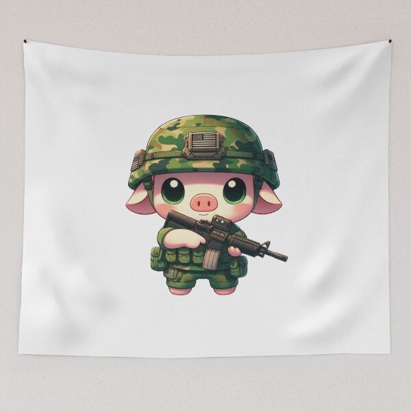 Item preview, Tactical Piglet designed and sold by RAWLIFEGRAPHIC.