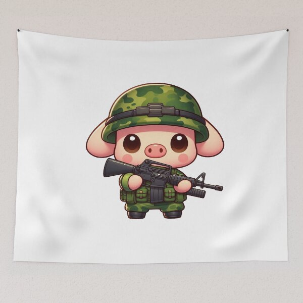 Item preview, Tactical Piglet designed and sold by RAWLIFEGRAPHIC.