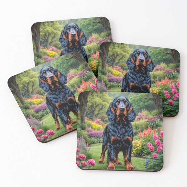 Item preview, Harley Gordon Setter Dog Portrait designed and sold by Heart and Soul Studio.