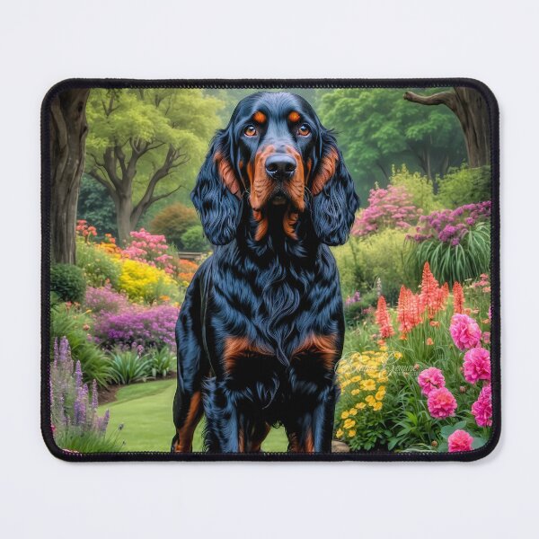 Item preview, Harley Gordon Setter Dog Portrait designed and sold by Heart and Soul Studio.