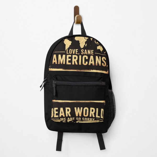 Item preview, Dear World, We Are So Sorry Sane Americans Political Statement T-Shirt designed and sold by designleon19.