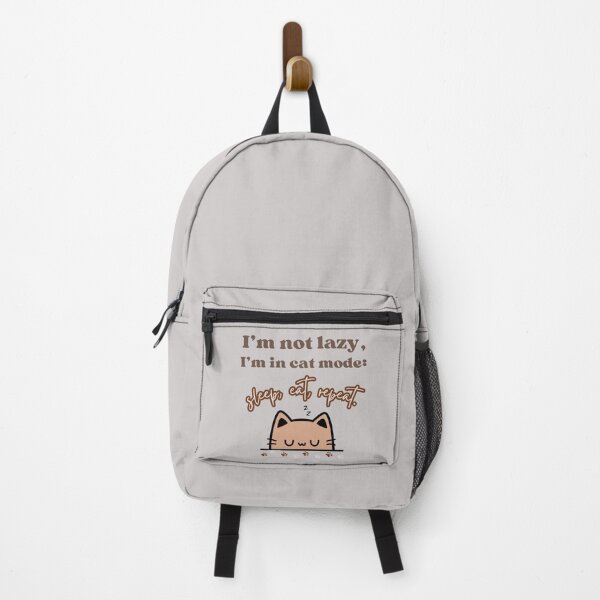 Item preview, "No soy flojo, estoy en modo gato" designed and sold by clickandmagic.