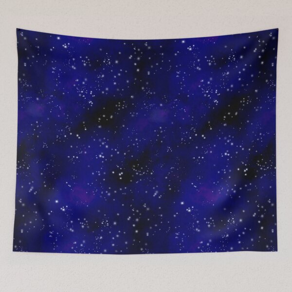 Item preview, Midnight Blue Ethereal Dreamy Cosmos Space Pattern designed and sold by Valerie Englehart.