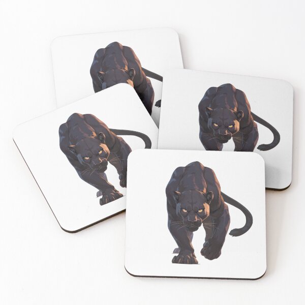 Item preview, Cute happy friend cat black panther designed and sold by PatternFly.