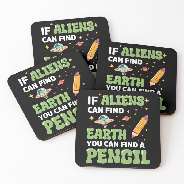 Item preview, Aliens Finding Earth Funny Teacher Quote designed and sold by YalenArt.
