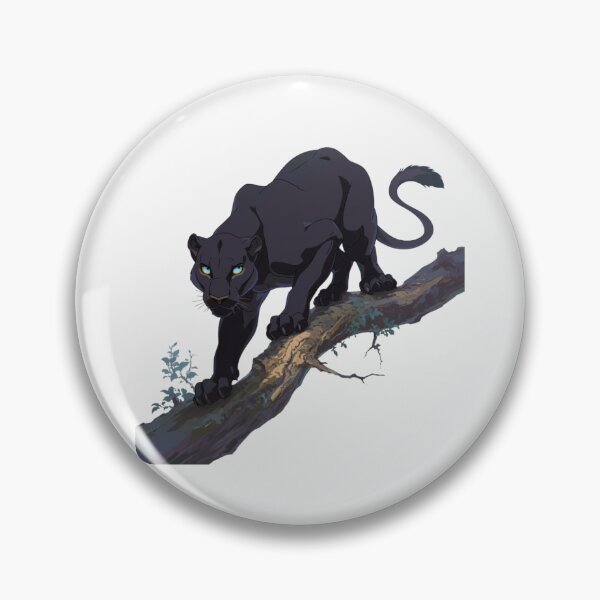 Item preview, Cute happy friend cat black panther designed and sold by PatternFly.