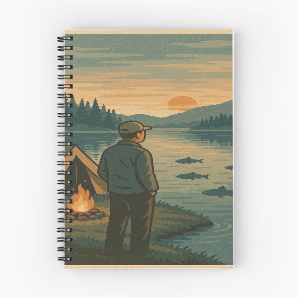 Item preview, Camping idílico junto al lago designed and sold by Digal92.