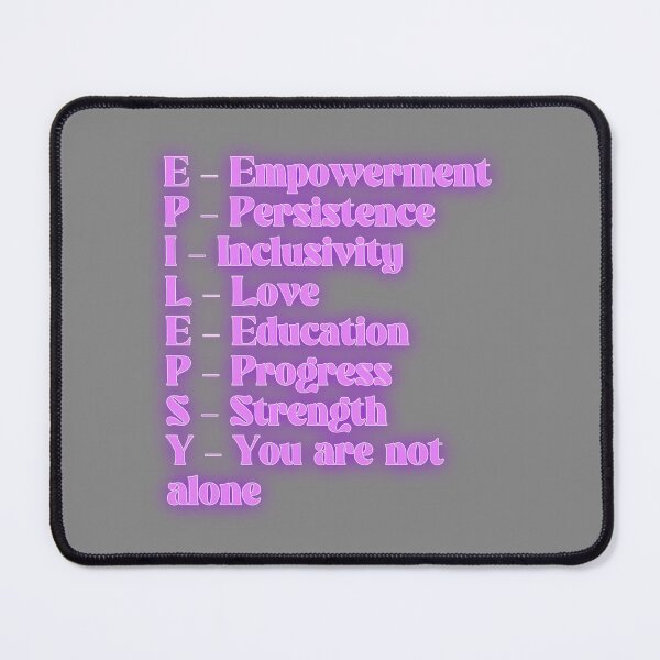 Item preview, Acrostic Epilepsy Design designed and sold by RadManDesigns.