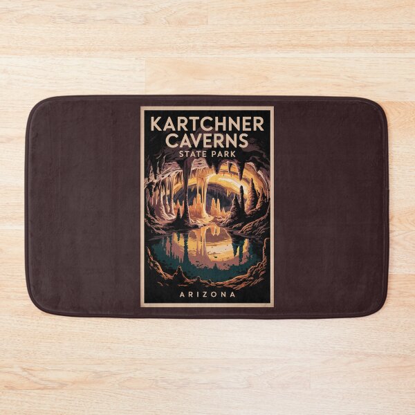 Item preview, Kartchner Caverns State Park Arizona Travel Art Vintage designed and sold by KrisSidDesigns.