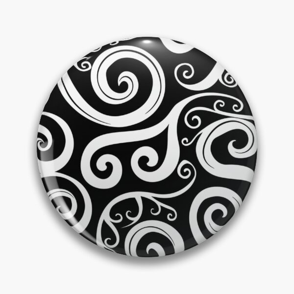 Item preview, New Zealand Māori Paua Pattern Koru Design 84 designed and sold by GrinGalore.
