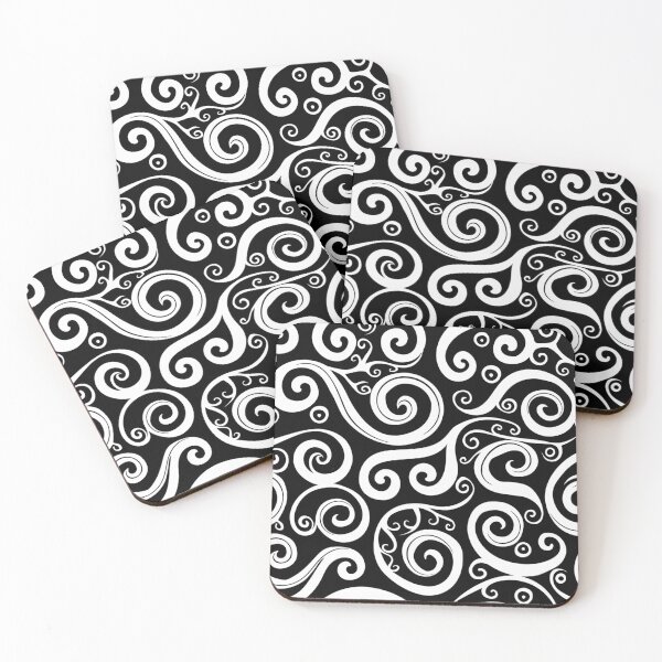 Item preview, New Zealand Māori Paua Pattern Koru Design 84 designed and sold by GrinGalore.