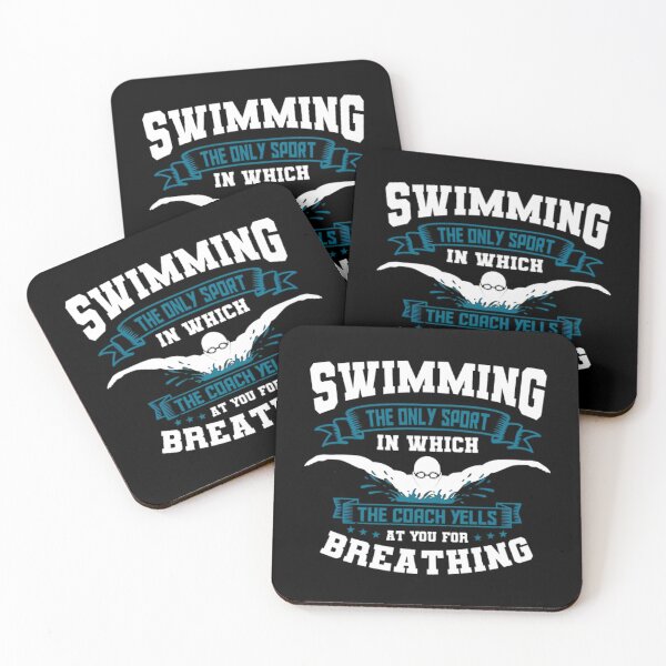 Item preview, Swimming The Only Sport In Which The Coach Yells, Swim Coaches, Swim Instructors, Swimming Teacher, Swimming Instructors designed and sold by DoodleUrban.