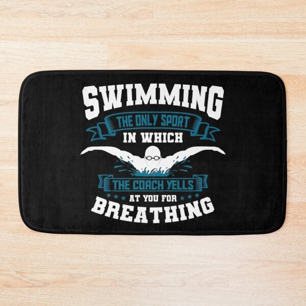 Item preview, Swimming The Only Sport In Which The Coach Yells, Swim Coaches, Swim Instructors, Swimming Teacher, Swimming Instructors designed and sold by DoodleUrban.
