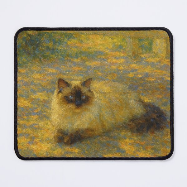 Item preview, Ragdoll Reverie – American Impressionist Porch Daydream designed and sold by LesChatsArt.