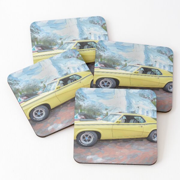 Item preview, 1970 Yellow Mercury Cougar Boss 302 Eliminator X103 designed and sold by RichFrancoCars.