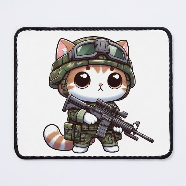 Item preview, Tactical Cat designed and sold by RAWLIFEGRAPHIC.