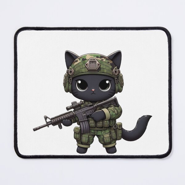 Item preview, Tactical Cat designed and sold by RAWLIFEGRAPHIC.