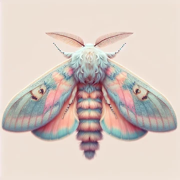 Artwork thumbnail, Fuzzy Flutter by LemonheadLaurasArt