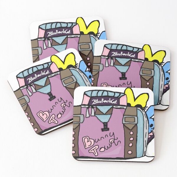 Item preview, All Aboard to Bunny Town  designed and sold by BluePhoenixCat.
