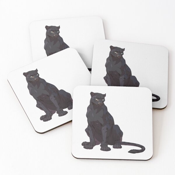 Item preview, Cute happy friend cat black panther designed and sold by PatternFly.