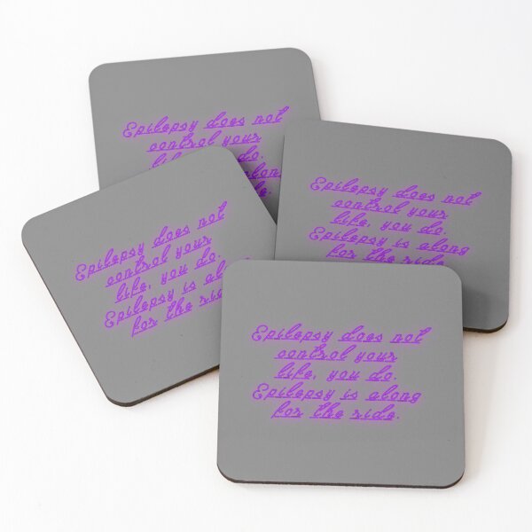 Item preview, Epilepsy does not control your life, you do. Epilepsy is along for the ride. designed and sold by RadManDesigns.