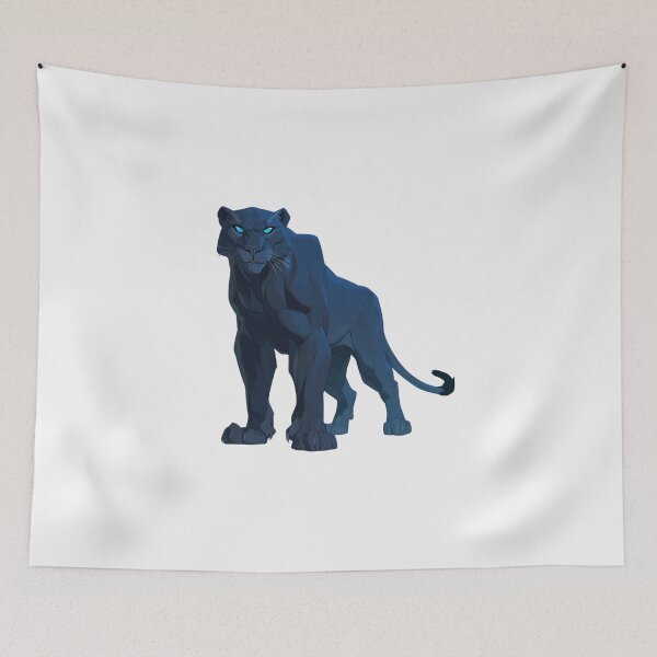 Item preview, Cute happy friend cat black panther designed and sold by PatternFly.