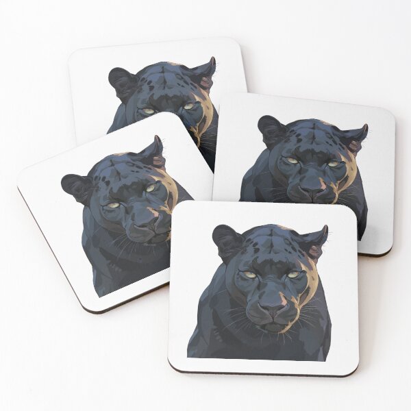 Item preview, Cute happy friend cat black panther designed and sold by PatternFly.
